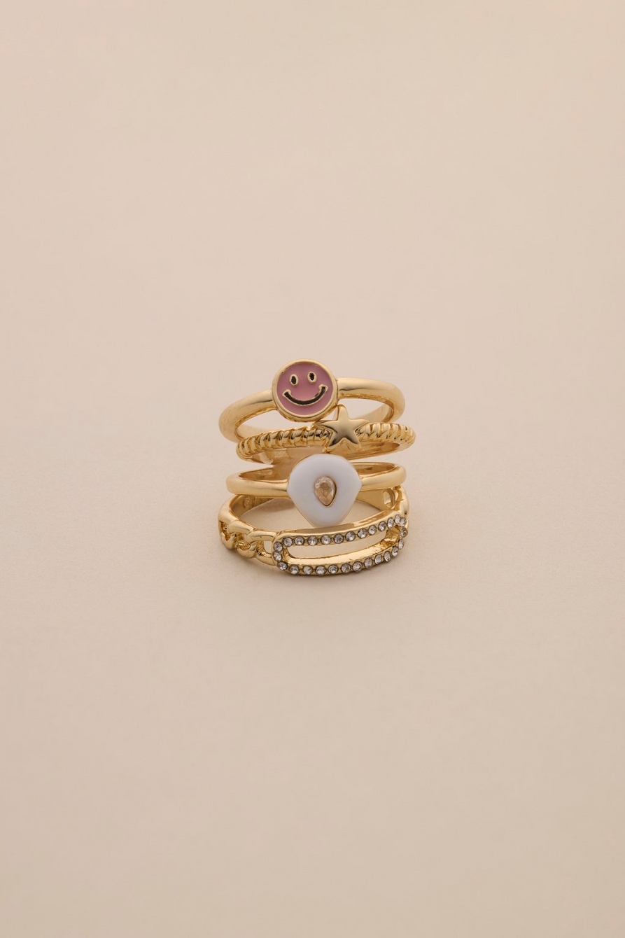 stone ring stack
